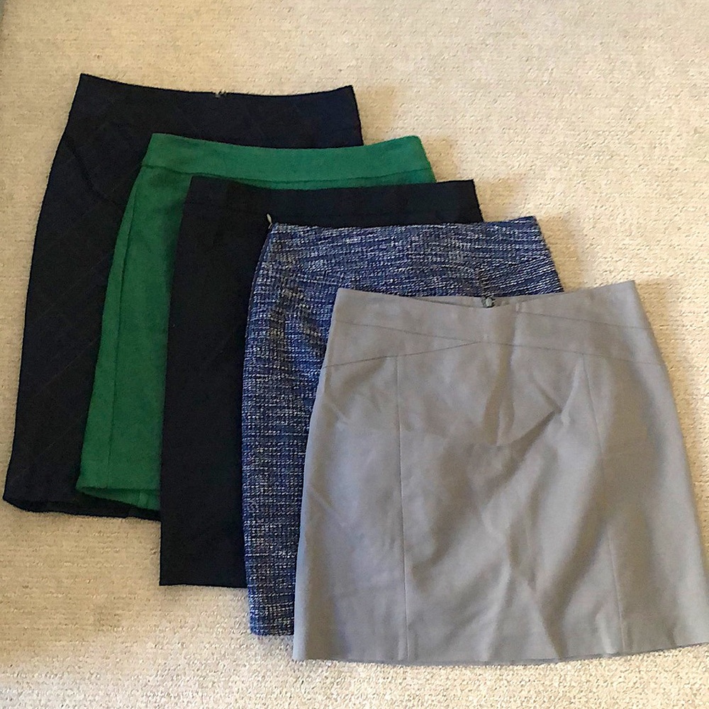 Assorted banana republic skirts